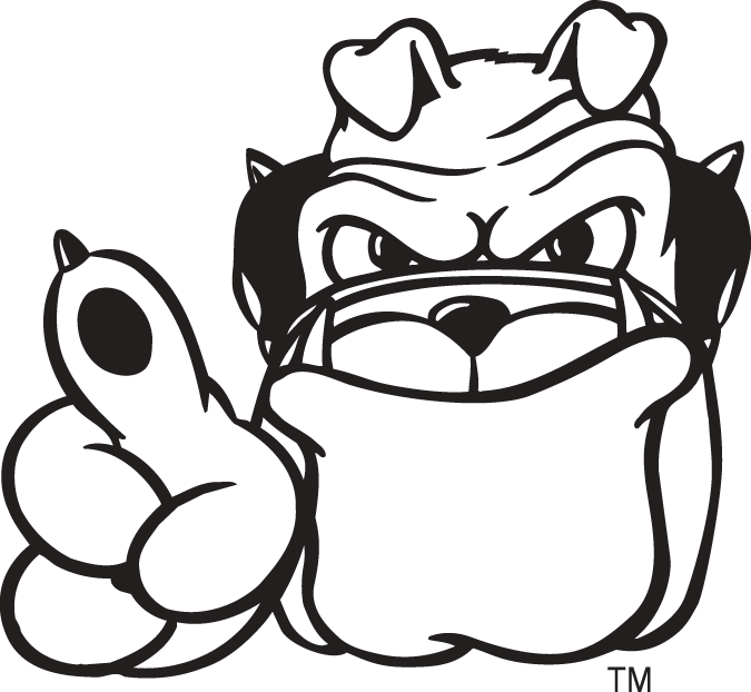 Georgia Bulldogs 1997-Pres Mascot Logo v2 iron on transfers for fabric